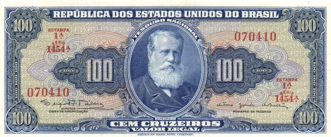 100 Cruzeiros